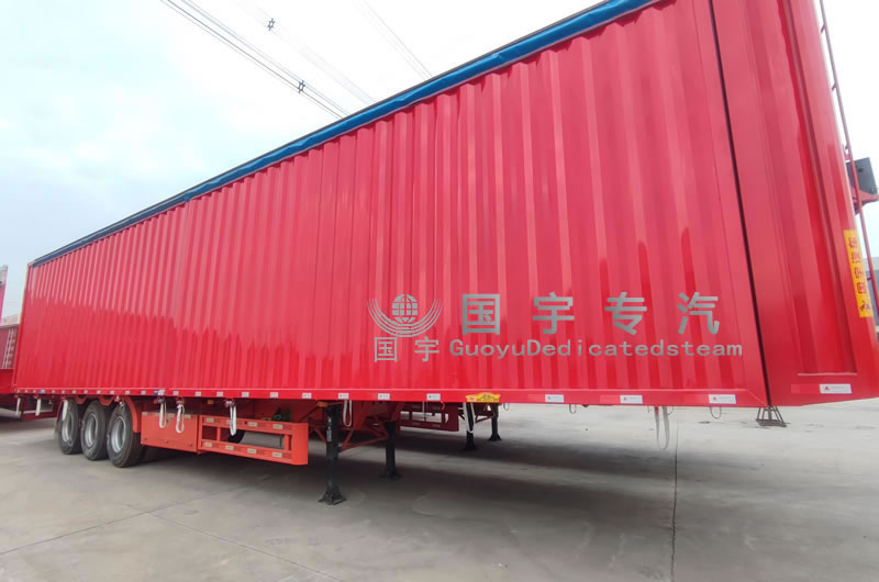 廂式半掛車更適合物流半掛用車，國(guó)家大力支持