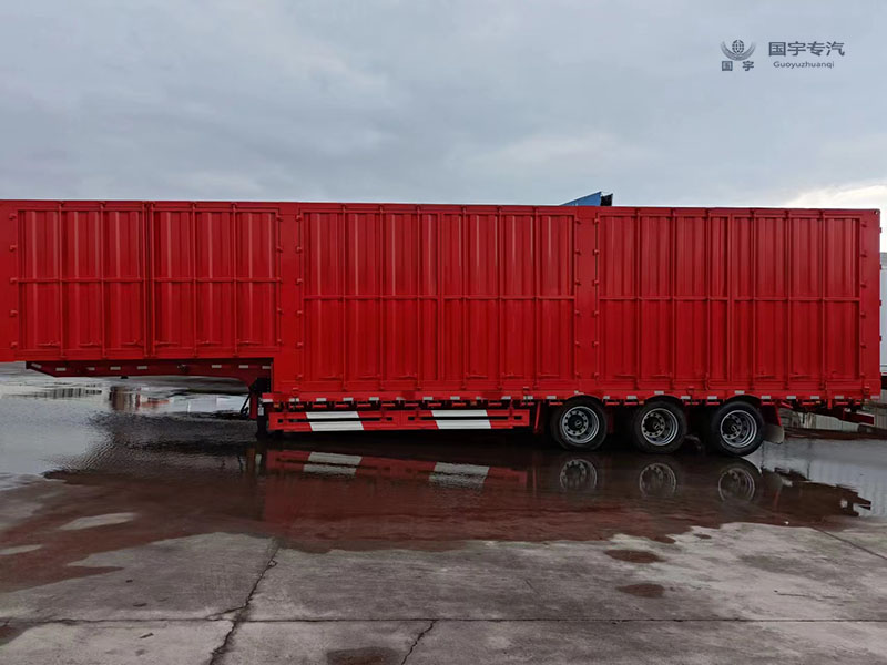 廂式半掛車，促進(jìn)物流業(yè)發(fā)展！